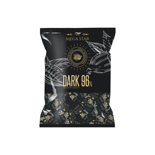 شکلات تلخ مگا استار 96 درصد فله ای - 1 کیلو گرم