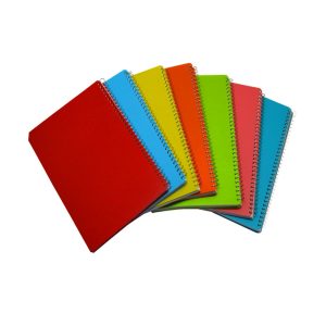 دفتر سیمی شیک تک رنگ 80 برگ