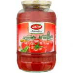رب گوجه فرنگی خوشبخت شیشه ای 1500 گرمی