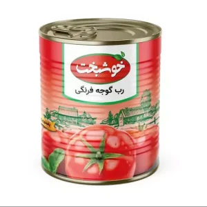 رب گوجه فرنگی خوشبخت قوطی 800گرمی