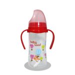 شیر خوری بی بی لند عریض ارتودنسی دسته دار 300 میل