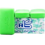 صابون گلنار بسته 6 عددی گلنار سبز
