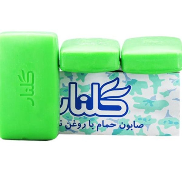 صابون گلنار بسته 6 عددی گلنار سبز