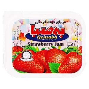 مربا توت فرنگی به صبا تک نفره