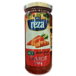 مربا هویج 300 گرمی رضا