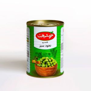 کنسرو نخود سبز خوشبخت