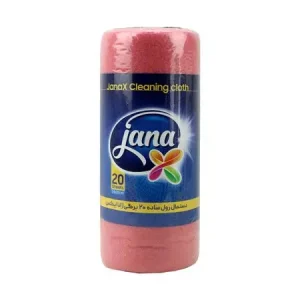 دستمال تنظیف 20 برگ ژانا