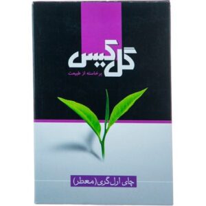 چای سیاه ارل گری لاهیجان گل کیس