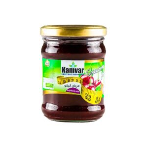 مربا آلبالو بدون شکر افزوده کامور 280 گرمی