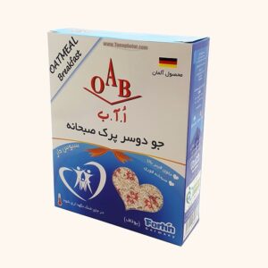 غلات صبحانه ساده (جو دو سر پرک) اُ آ ب 500 گرم