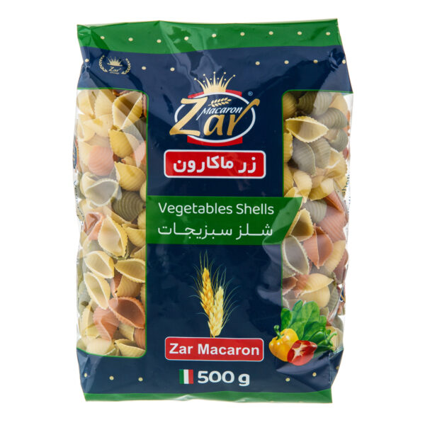 ماکارونی فرمی شلز سبزیجات زر